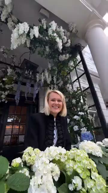 Content session clip — woman walking through London street